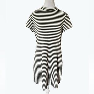 Free People Beach Grey On The Line Ponte Dress Size Medium